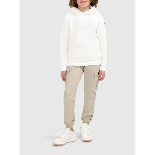 Ballin broek beige Jongens Stretchkatoen Effen 176