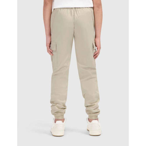 Ballin broek beige Jongens Stretchkatoen Effen 176