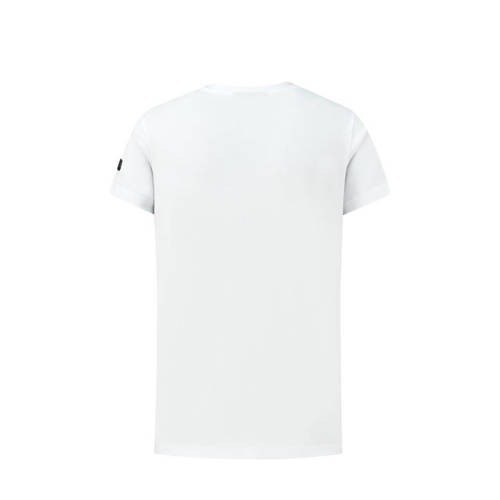 Ballin T-shirt met printopdruk wit Jongens Katoen Ronde hals Printopdruk 140