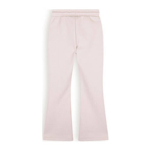 NONO flared broek Sady rozezand Meisjes Katoen Effen 104