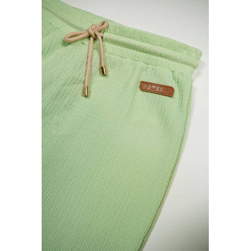 NONO flared broek Sady frisgroen Meisjes Polyester Effen 104