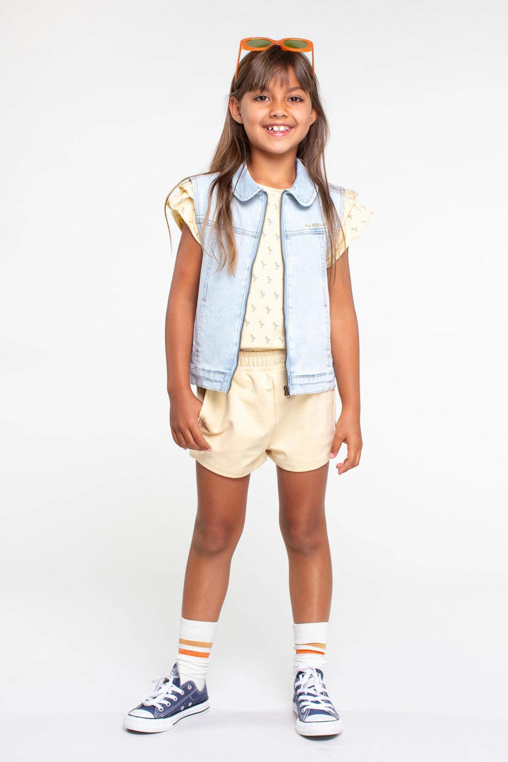 Moodstreet gilet extra light blue