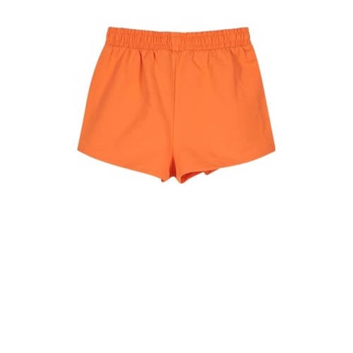 Moodstreet regular fit sweatshort oranje Korte broek Effen 86 92