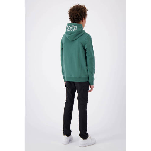 BLACK BANANAS hoodie groen Sweater Effen 128 | Sweater van