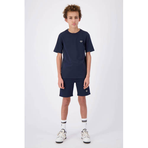 BLACK BANANAS regular fit sweatshort blauw Korte broek Jongens Katoen Effen 128