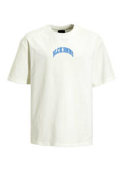 thumbnail: BLACK BANANAS T-shirt JR. TRANSFORM met backprint ecru