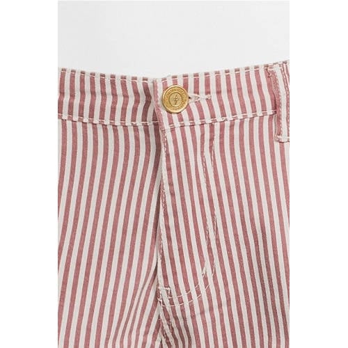 Sofie Schnoor broek Rood Meisjes Stretchkatoen Streep 128