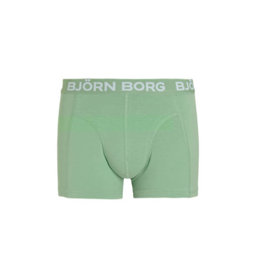 Björn Borg boxershort set van 5 zwart blauw groen Multi Jongens Stretchkatoen 122-128