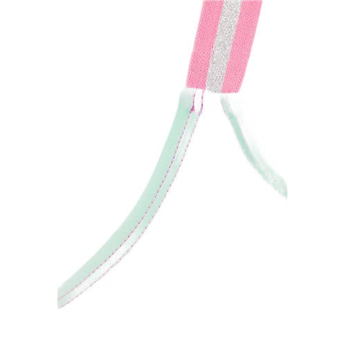 WE Fashion badpak roze turquoise Meisjes Gerecycled polyamide Meerkleurig 110 116