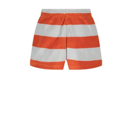 The New Chapter baby gestreepte badstof casual short Keesje rood lichtblauw Korte broek 74