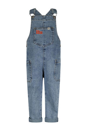loose fit tuinbroek Jamie medium blue denim