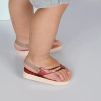 thumbnail: Havaianas teenslippers met hielbandje roze metallic