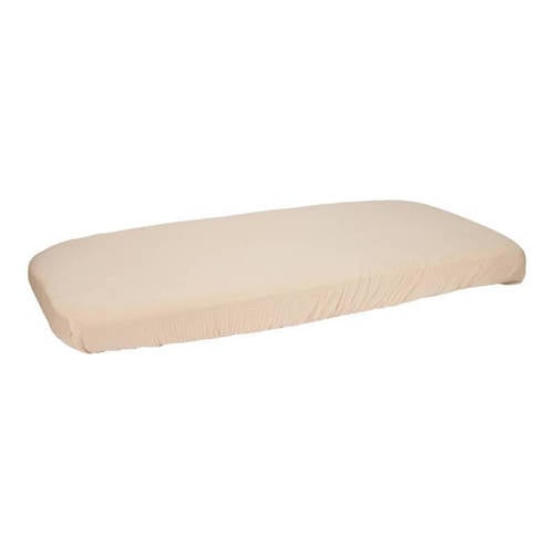 Little Dutch katoen hydrofiele ledikant hoeslaken Beige