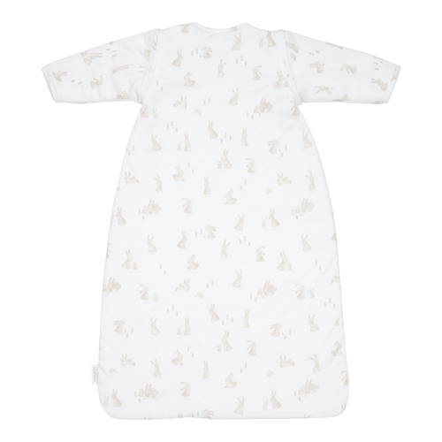 Little Dutch winter slaapzak Baby Bunny Babyslaapzak Wit All over print 70 cm