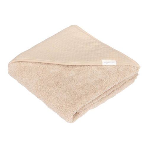 Little Dutch badcape Pure Beige Handdoek badcape Effen