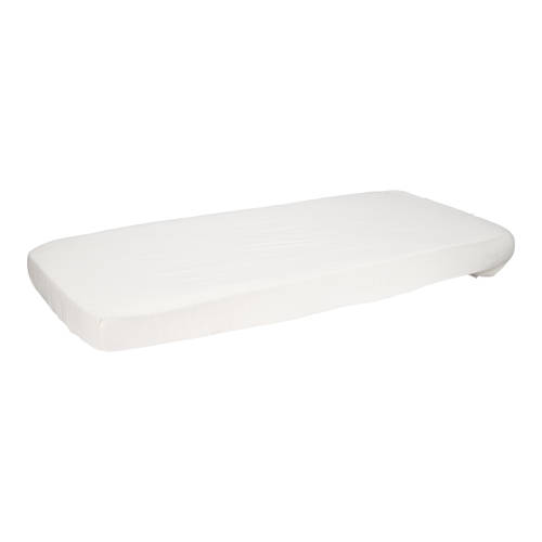 Little Dutch katoen hydrofiel wieghoeslaken Soft White Wit Effen