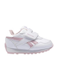 thumbnail: Wit en lichtroze jongens en meisjes Reebok Classics Royal Prime sneakers van imitatieleer/voering: mesh/voetbed: eva met veters