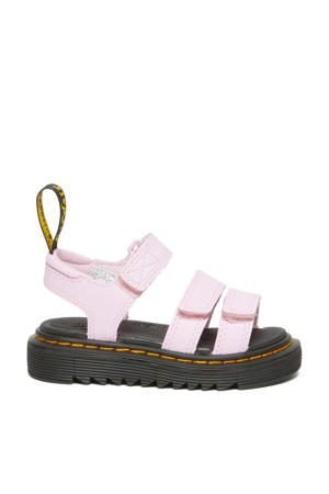Klaire T leren sandalen lichtroze