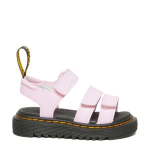 Klaire T leren sandalen lichtroze