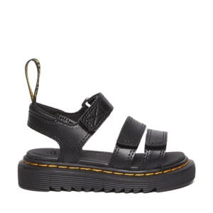 Klaire T leren sandalen zwart
