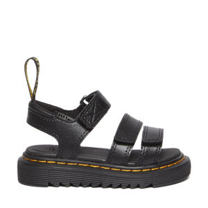 Klaire T leren sandalen zwart