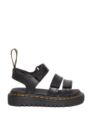 Klaire T  leren sandalen zwart