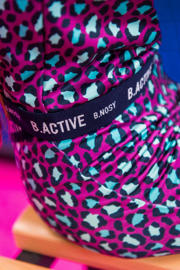 thumbnail: B.Nosy sportlegging Amber paars/aqua/donkerblauw
