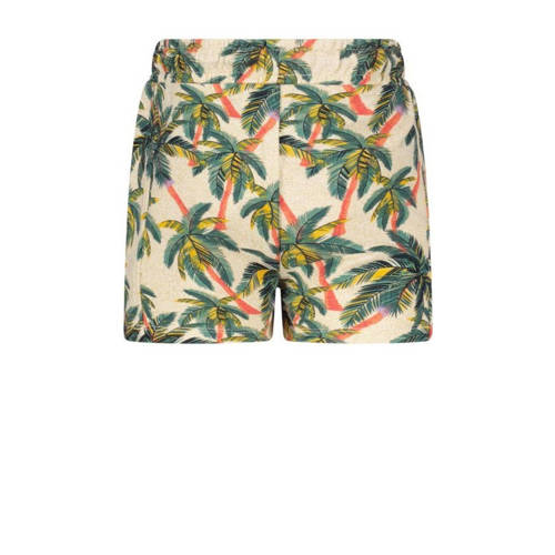 B.Nosy korte broek beige groen Jongens Sweat Blad 74