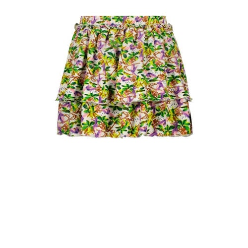 B.Nosy gebloemde rok groen geel Meisjes Polyester Bloemen 146 152