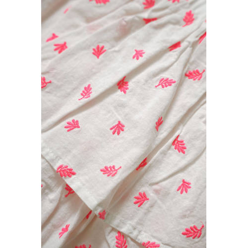 B.Nosy rok met all over print wit fluor roze Meisjes Katoen All over print 116