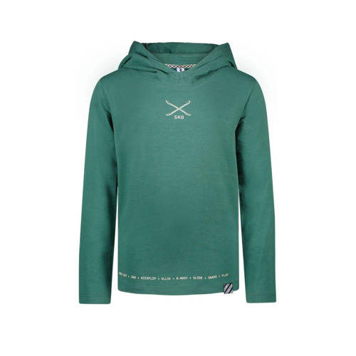 B.Nosy hoodie met printopdruk groen Sweater Printopdruk - 104