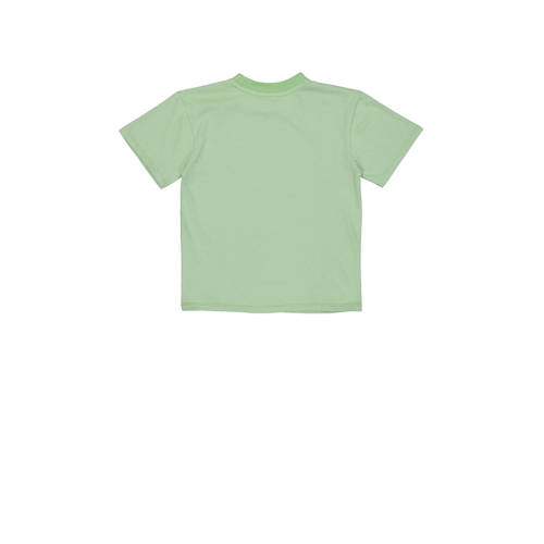 LEVV T-shirt KAMI lichtgroen Jongens Katoen Ronde hals Effen 116