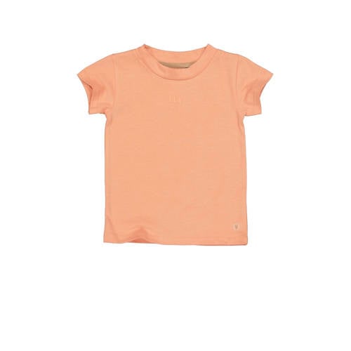 LEVV T-shirt METTE oranje Meisjes Katoen Ronde hals Effen - 104