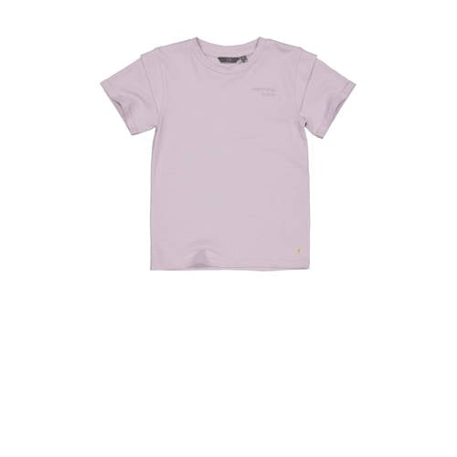 LEVV T-shirt KAYRA violet Paars Meisjes Katoen Ronde hals Effen