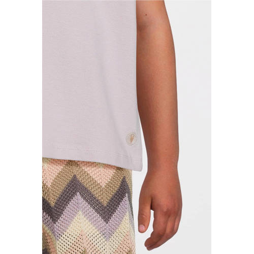 LEVV T-shirt MASHA violet Paars Meisjes Katoen Ronde hals Effen 80