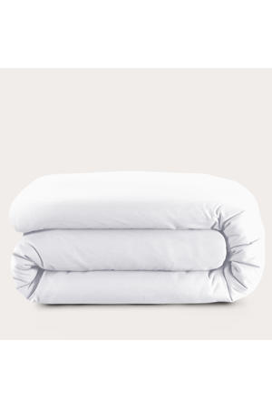 basis dekbedovertrek ledikant - wit (100x135 cm)