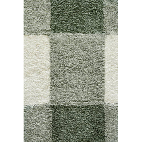 NOUS Kids kindervloerkleed Sofia (130x90 cm) Groen Ruit