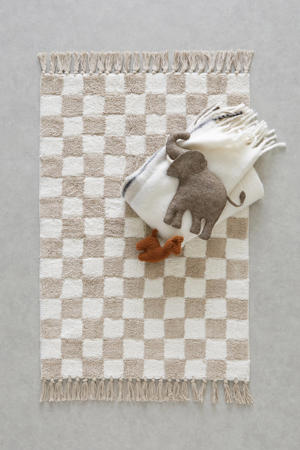 kindervloerkleed Checker board (130x90 cm)