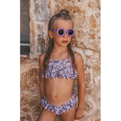 Salted Stories bikini Sam lila Paars Meisjes Polyamide All over print 98 104