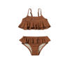 Salted Stories bikini Sami met glitter bruin