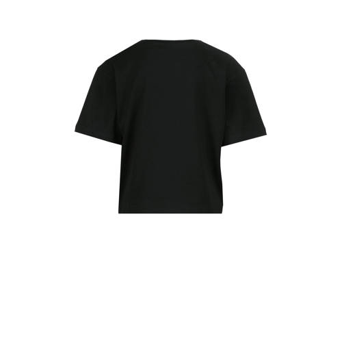 Raizzed T-shirt Fanna met printopdruk zwart Meisjes Katoen Ronde hals Printopdruk 128