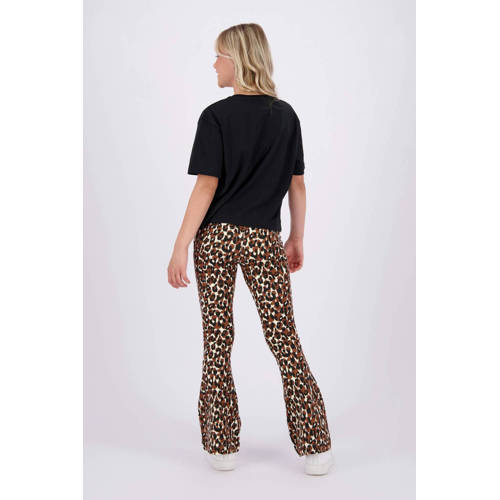 Raizzed T-shirt Fanna met printopdruk zwart Meisjes Katoen Ronde hals Printopdruk 128