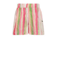 thumbnail: Raizzed casual short Rosa roze/wit/groen