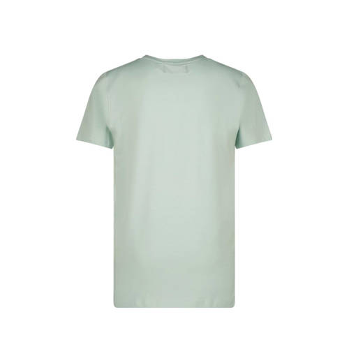 Raizzed T-shirt Huck met logo zacht pistachegroen Jongens Polyester Ronde hals 128