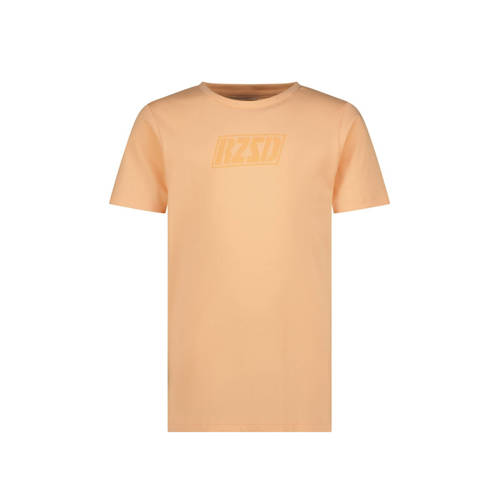 Raizzed T-shirt Harell met logo zachtoranje Roze Jongens Katoen Ronde hals - maat 176 afbeelding