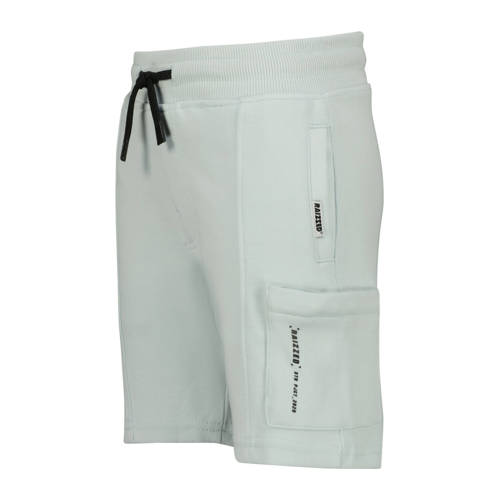 Raizzed sweatshort Rollanto grijsblauw Korte broek Jongens Katoen Effen 152