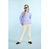 KIDS ONLY GIRL high waist wide leg jeans KOGJUICY ecru