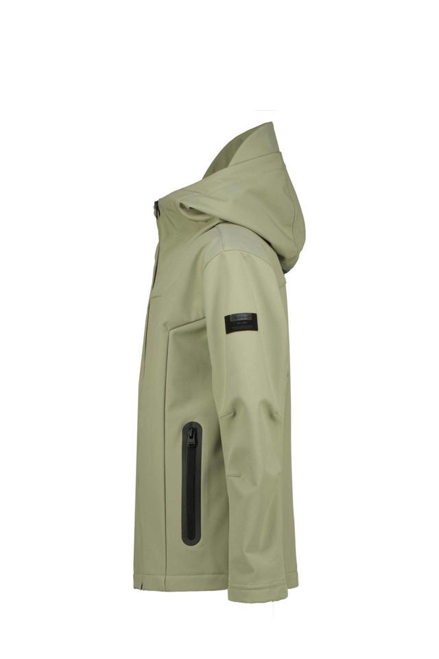 Vingino softshell jas zomer Twist groen | kleertjes.com