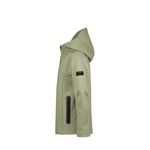 VINGINO softshell jas zomer Twist groen Jongens Polyester Capuchon Effen 6