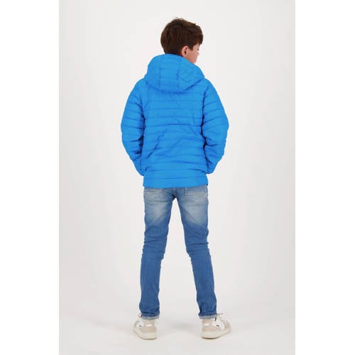 VINGINO gewatteerde zomerjas Tyriq felblauw Jongens Nylon Capuchon Effen 6